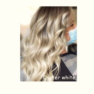 Hair topper blond with natural roots brand new